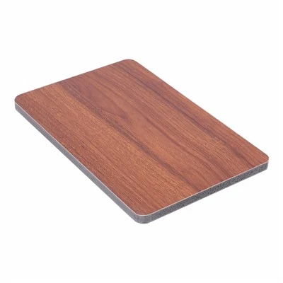 Wood Grain WPC Carbon Crystal Plate
